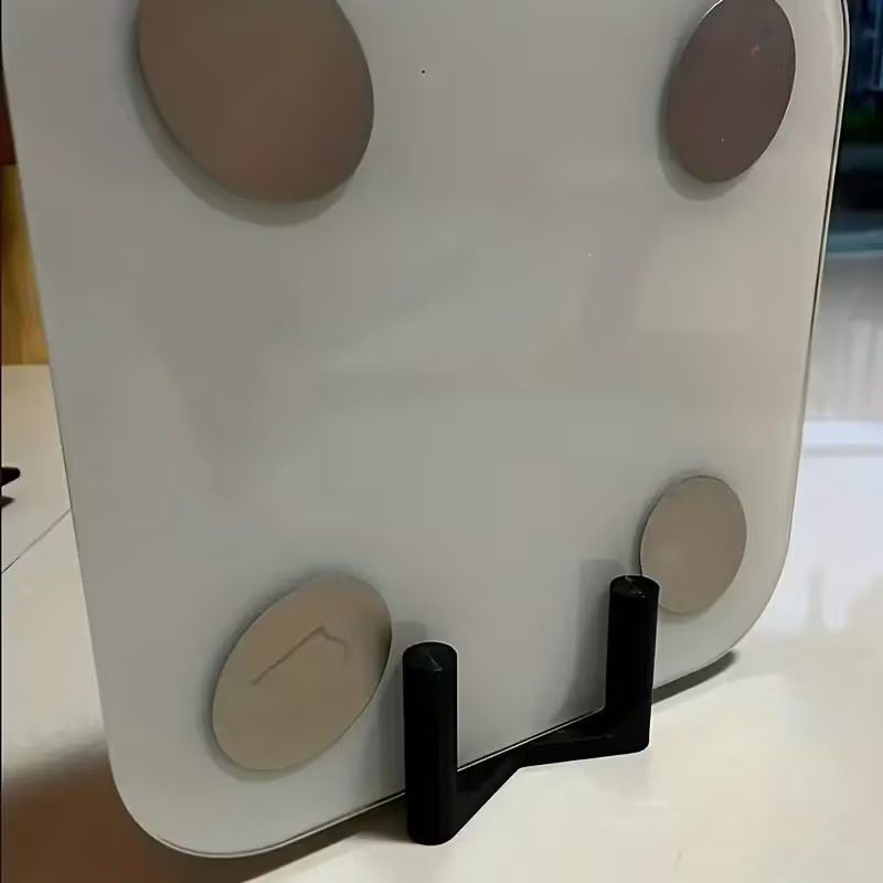 Home Bathroom Scales - 新しいプラスチック製体重計スタンド 省スペース バスルーム＆ホームジムオーガナイザー デジタル/アナログ体重計対応 ユーティリティラック