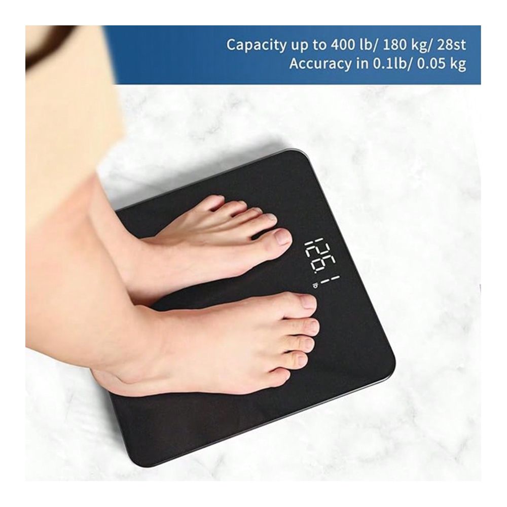 Home Bathroom Scales - 隠しスクリーン体重計、高精度デジタル浴室体重計、減量用体重計、0.05ポンドまでの正確さ、明るいLEDディスプレイと大きな数字表示、品質アップグレード、高齢者の家庭用に最適、400ポンド/180キロ対応
