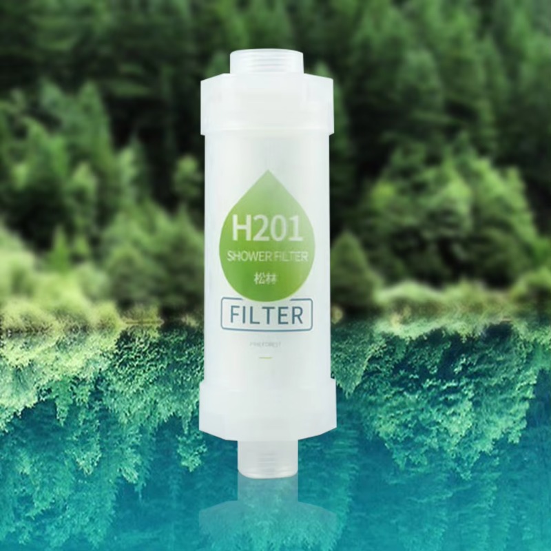 Home Bathroom Water Filter - 3in1シャワー水フィルター、塩素除去、髪と肌を保護、ほとんどのシャワーヘッドに適合、浴室用浄水器