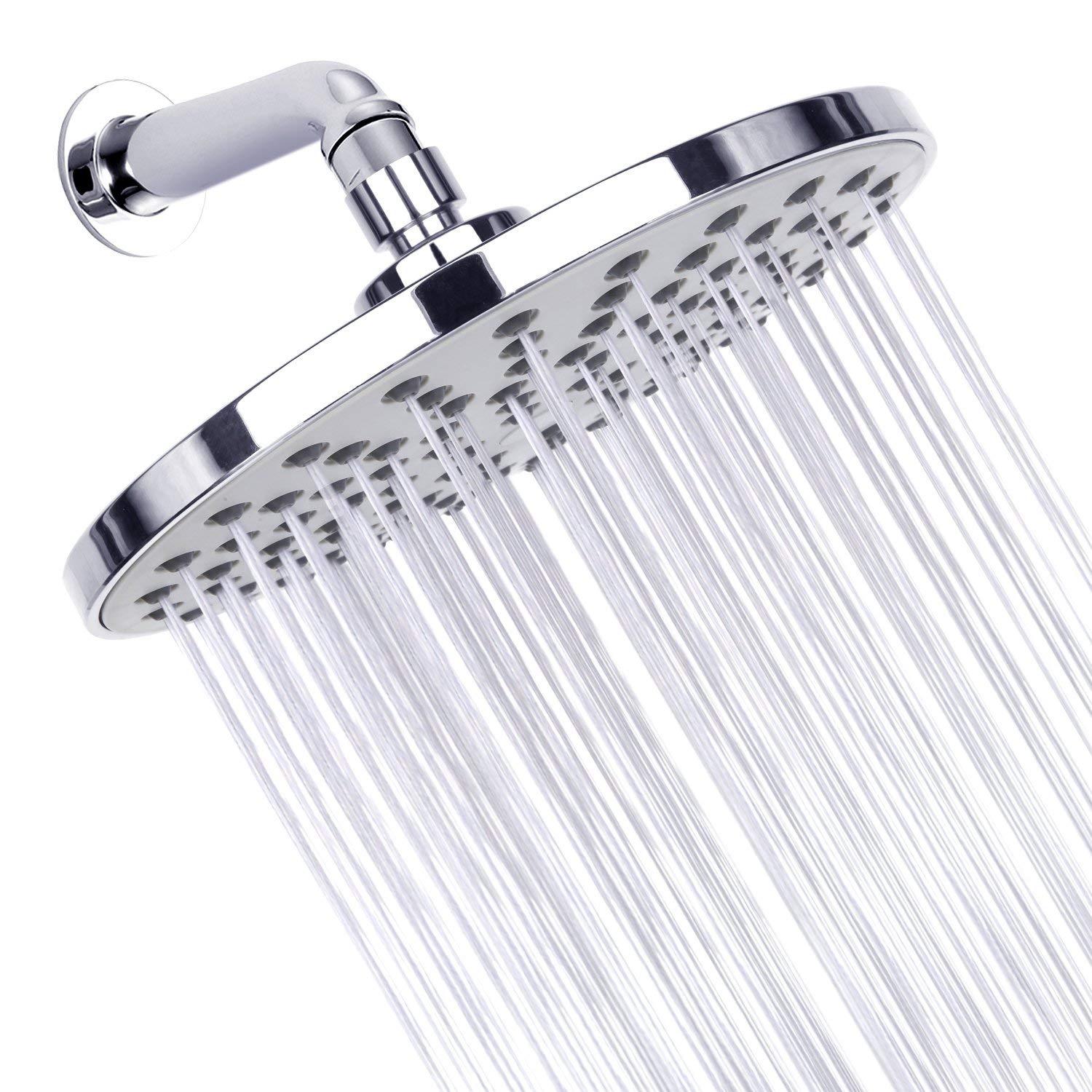 Home Bathroom Equipment - レインフォールシャワーヘッド 大型パネル 大流量 スーパーチャージ 高圧トップレインシャワー蛇口 バスルームアクセサリー