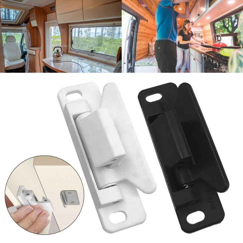 Home Hardware Bathroom Cabinets - 信頼性の高いキャビネットドアキャッチラッチバックルロック1セット 家具、キャンピングカー、家庭、キッチン、バスルーム、オフィス用
