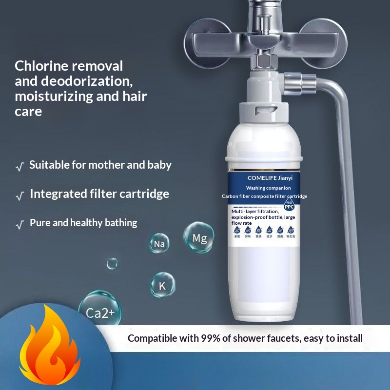 Home Bathroom Water Filter - 家庭用入浴前フィルター、浴室の蛇口シャワーヘッド、入浴用美肌フィルター
