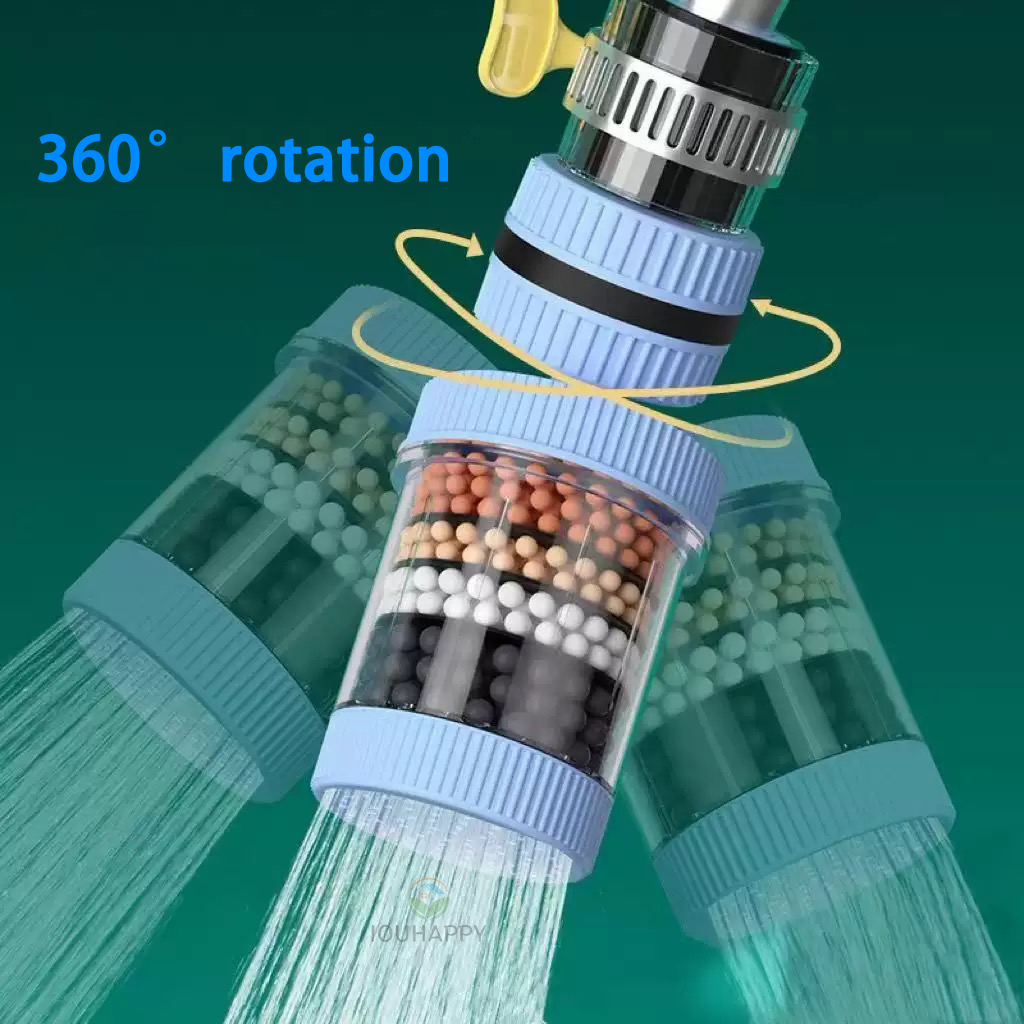 Home Bathroom Water Filter - 6 層蛇口水フィルターユニバーサルシャワー蛇口タップ浄水器防沫節水バブラー家庭用キッチンバスルーム