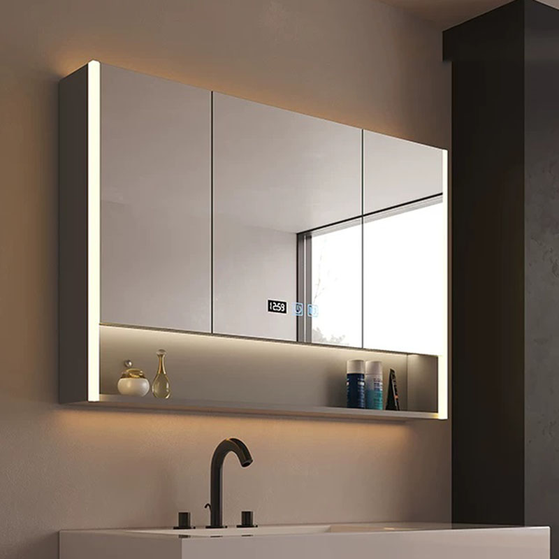 高級モダンなバスルームキャビネット木製装飾ディスプレイ化粧棚 - Home Bathroom Organizer のレビューと価格