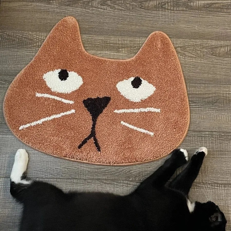 VIKAMA 滑り止めエイリアンかわいい猫バスマット吸収性ソ - Home Bathroom Cleaning Machine のレビューと価格