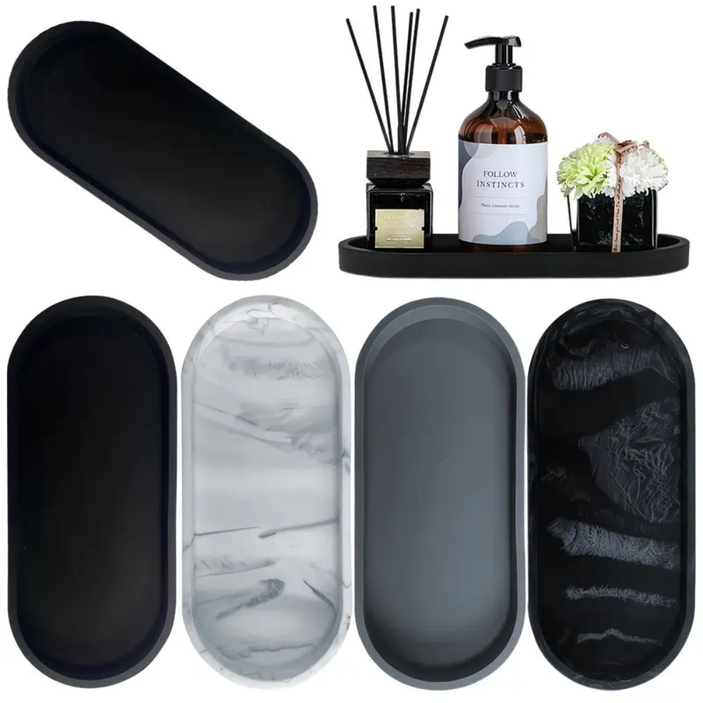 1個入りバスルーム用シリコントレイ、長方形の食器用洗剤とスポ - Home Essentials Bathroom Storage のレビューと価格