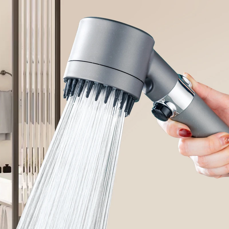 3つのモードを備えたシャワーヘッド。高水圧で、持ち運び可能な - Home Bathroom Water Filter のレビューと価格