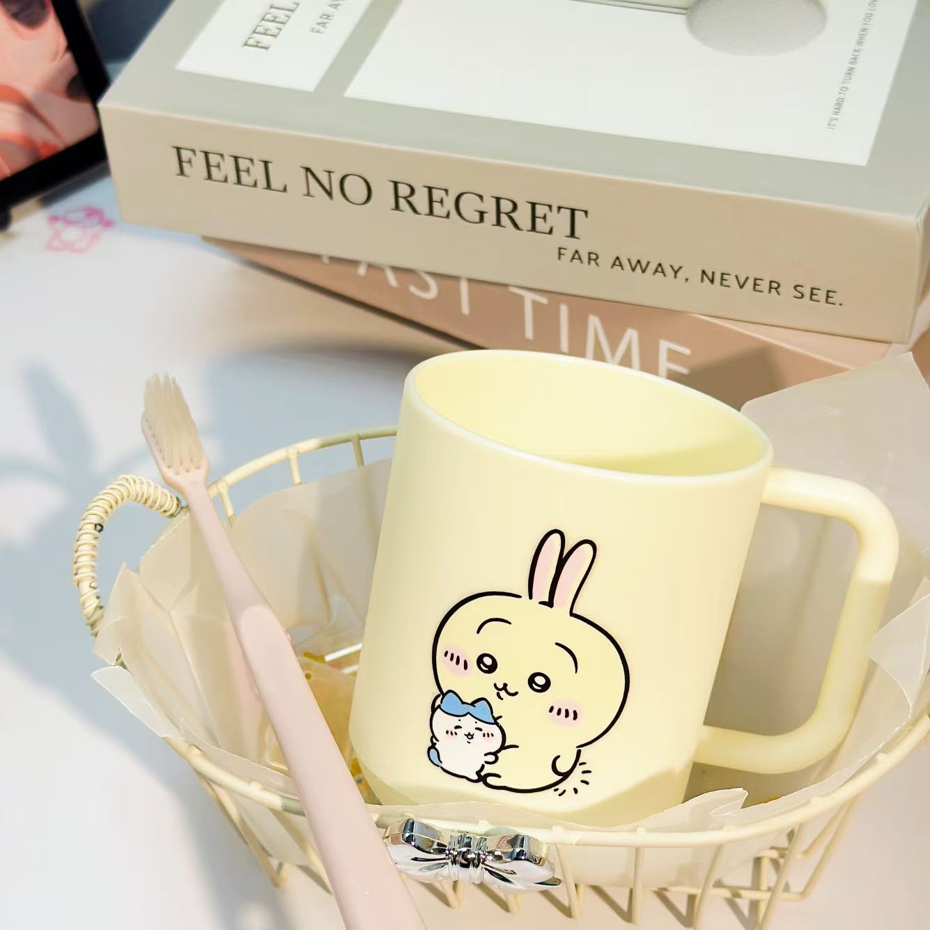 ちいかわうさぎハチワレ プラスチック製うがいカップ かわいい - Home Bathroom Equipment のレビューと価格