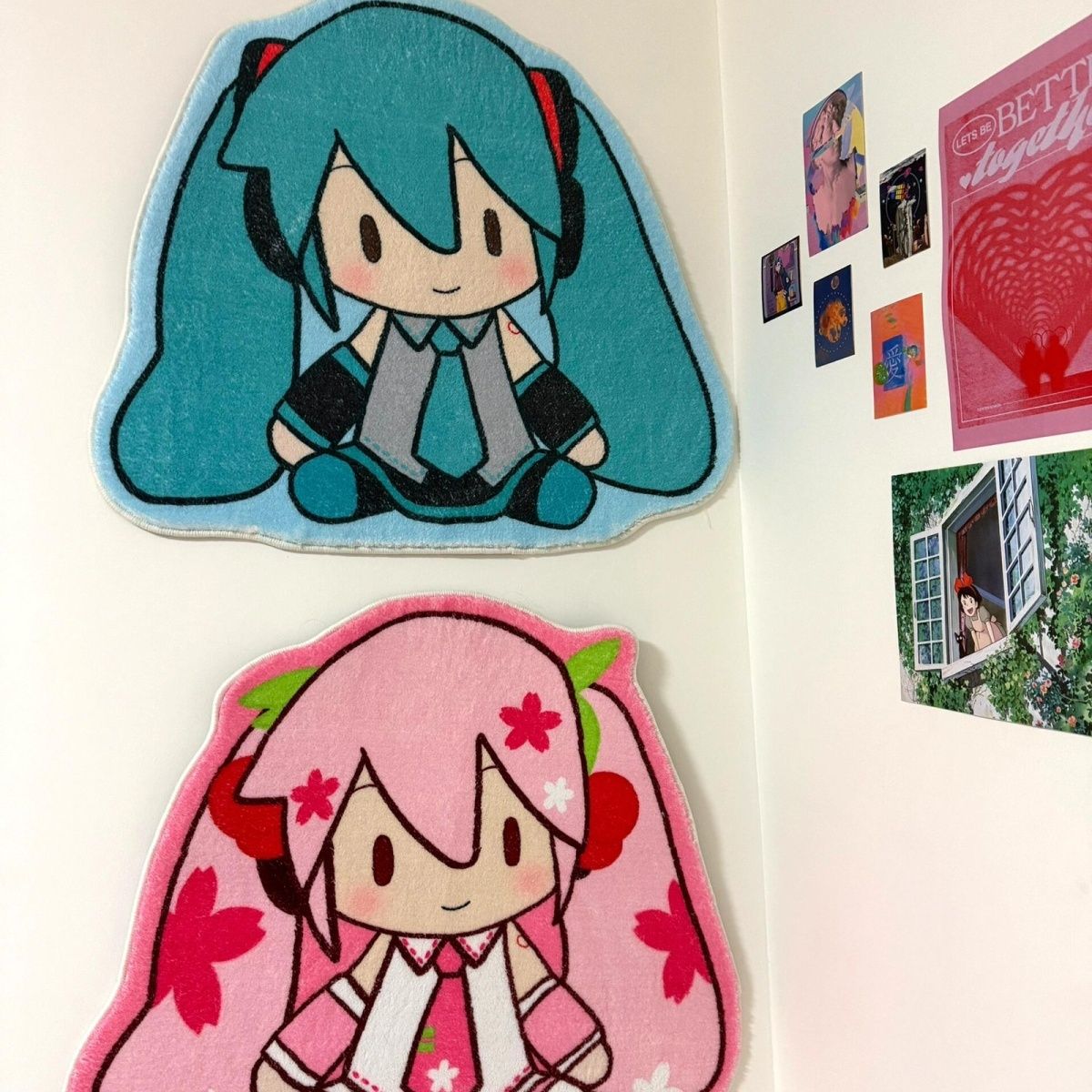 かわいい初音ミク ラグ アニメ キュートマット 浴室用滑り止 - Home Goods Bathroom Rugs のレビューと価格