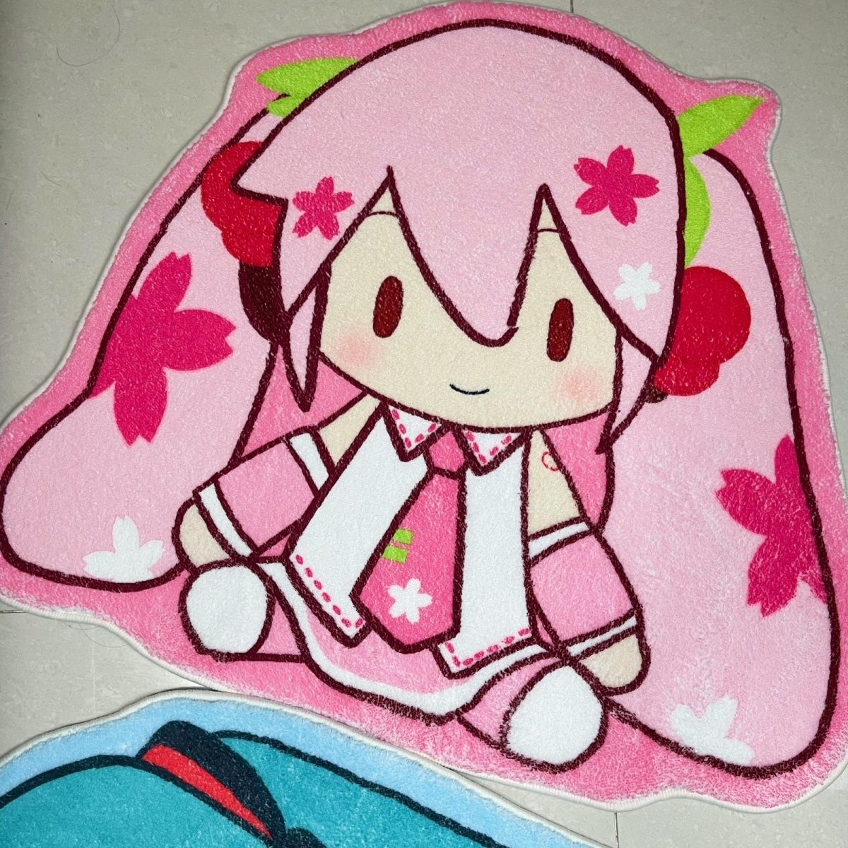 かわいい初音ミク ラグ アニメ キュートマット 浴室用滑り止 - Home Goods Bathroom Rugs のレビューと価格