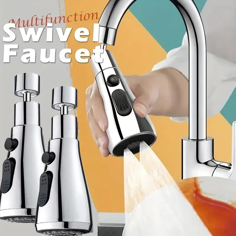 1pc 蛇口エクステンダー金属合金、3 つのモード、ヘッドウ - Home Bathroom Water Filter のレビューと価格
