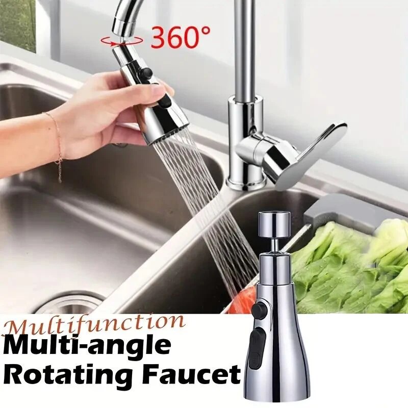 1pc 蛇口エクステンダー金属合金、3 つのモード、ヘッドウ - Home Bathroom Water Filter のレビューと価格