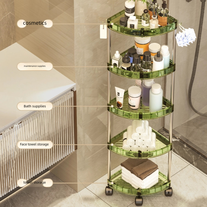 バスルーム収納ラック 多層オーガナイザーシェルフ トイレ寮家 - Home Essentials Bathroom Storage のレビューと価格