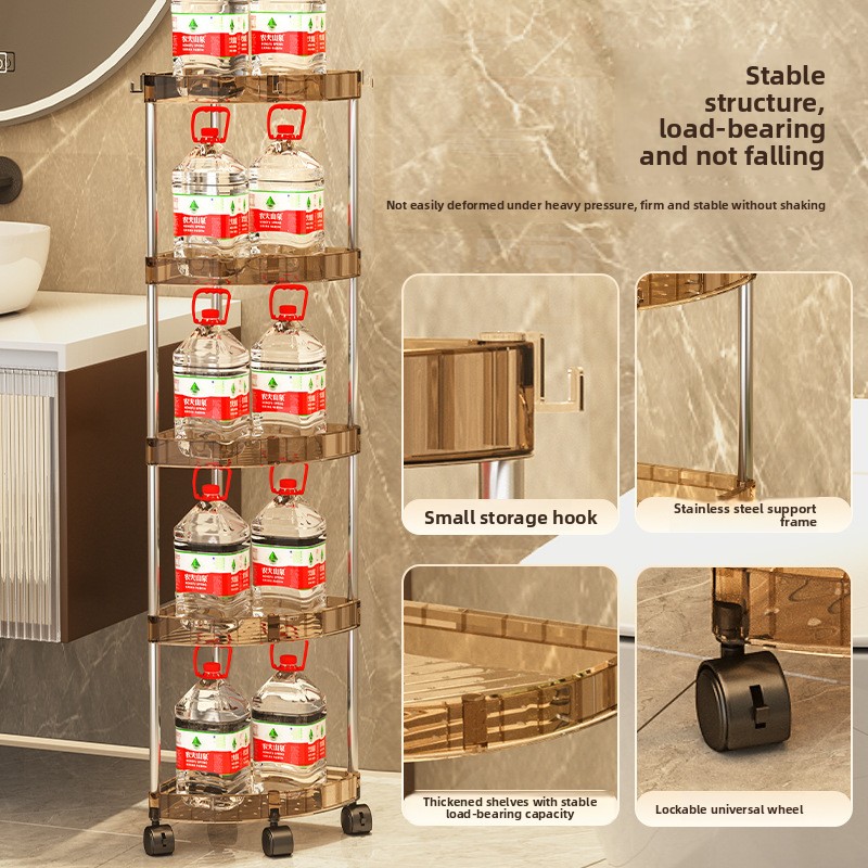 バスルーム収納ラック 多層オーガナイザーシェルフ トイレ寮家 - Home Essentials Bathroom Storage のレビューと価格
