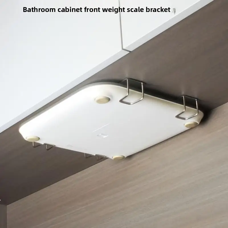 新しい壁掛け体重計収納ラックユニバーサルブラケット跡のない貼 - Home Bathroom Scales のレビューと価格