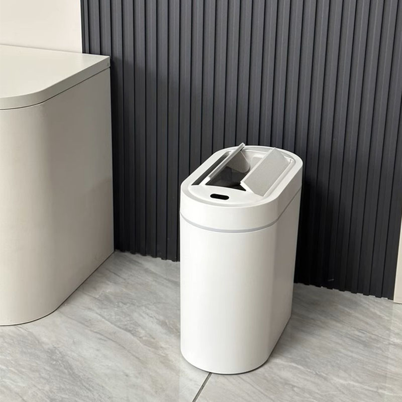 7L/9L 両開きスマートセンサーゴミ箱、壁掛け式スリムゴミ - Home Bathroom Trash Can のレビューと価格