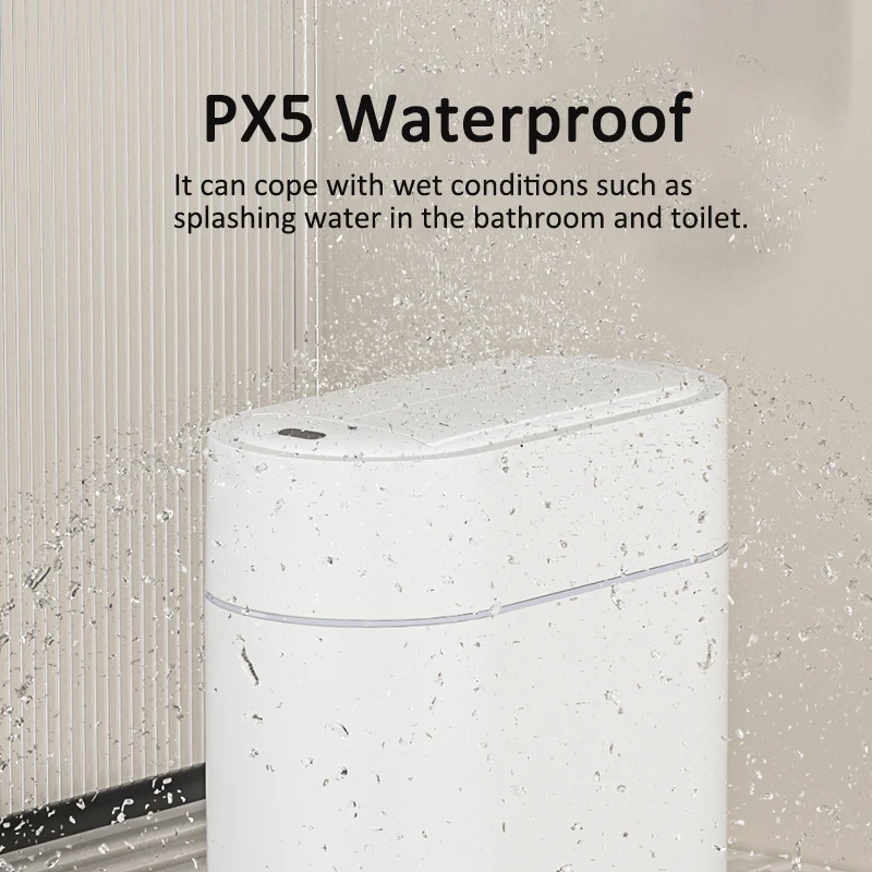 7L/9L 両開きスマートセンサーゴミ箱、壁掛け式スリムゴミ - Home Bathroom Trash Can のレビューと価格