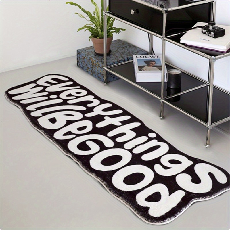 VIKAMA すべてがうまくいく カーペット 励ましのカーペ - Home Goods Bathroom Rugs のレビューと価格