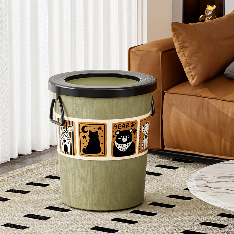 ヴィンテージスタイルの大型ゴミ箱、高級感のあるデザイン、寝室 - Home Essentials Bathroom Storage のレビューと価格