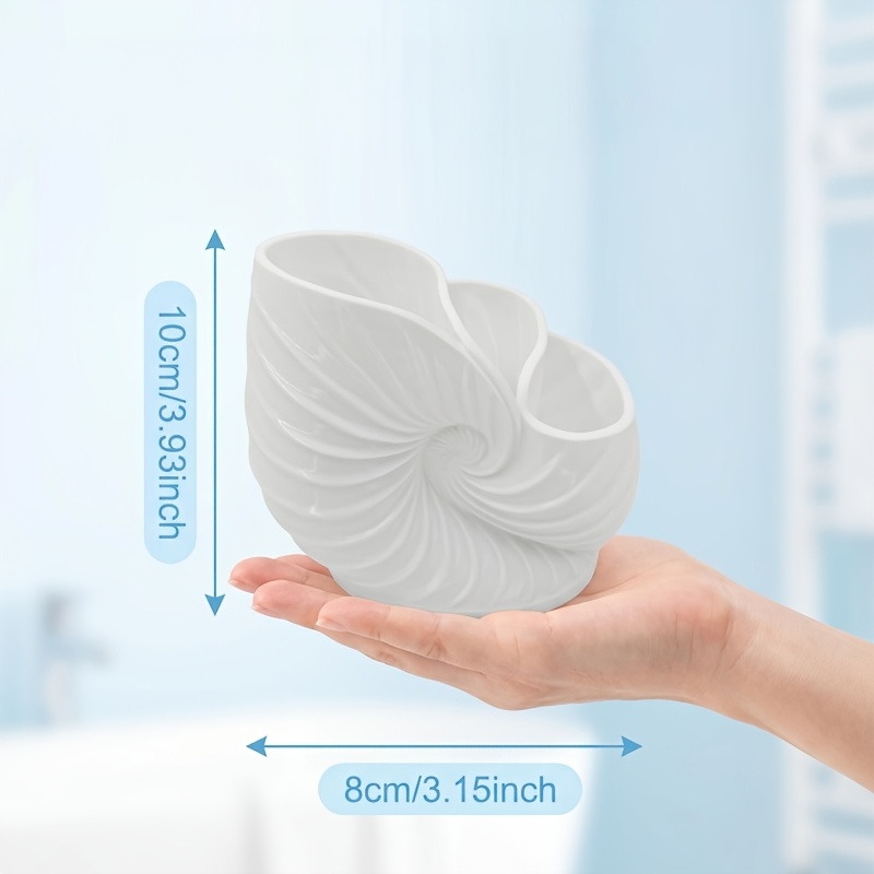 多機能バスルームカウンターオーガナイザー、白い歯ブラシホルダ - Home Bathroom Sink のレビューと価格