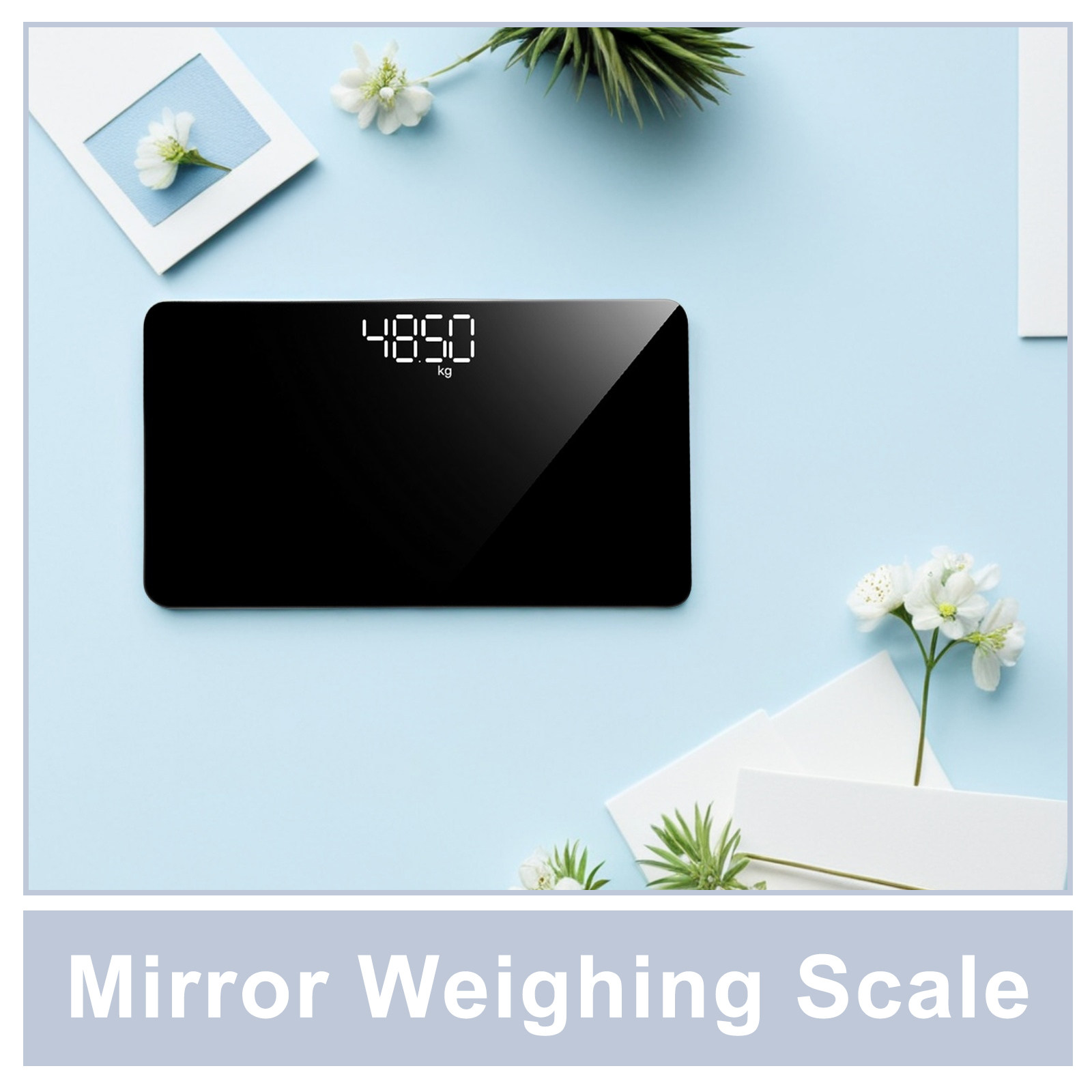 携帯用充電式電子体重計。旅行用ミニサイズで、高精度50gのデ - Home Bathroom Scales のレビューと価格