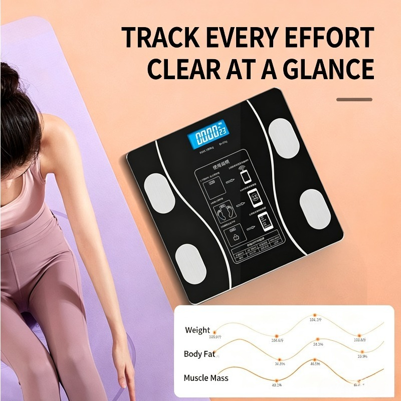 スマートBluetooth体脂肪計 デジタル体重計 体組成計 - Home Bathroom Scales のレビューと価格