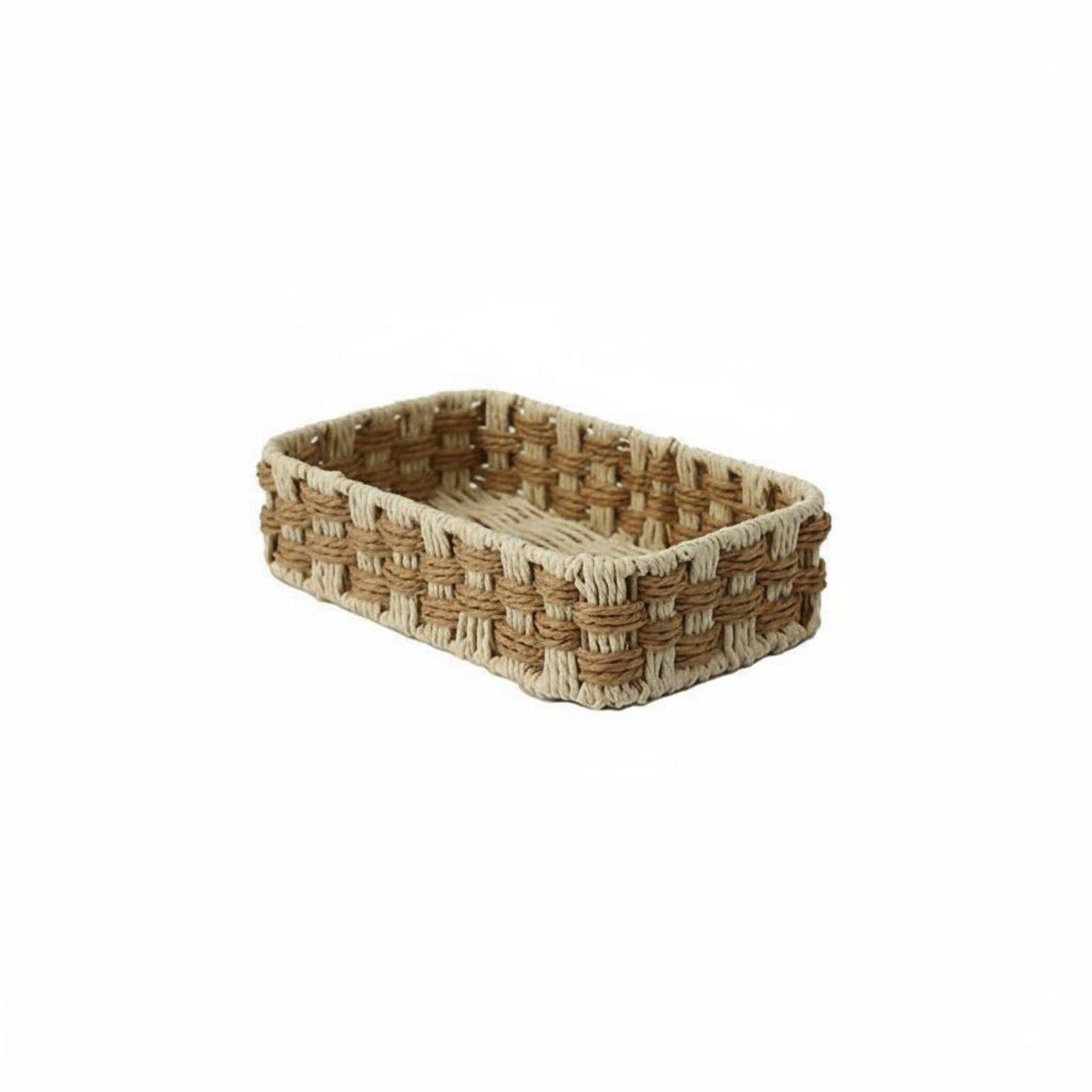 ミニマルなデザインの和風編みバスケット。おもちゃ、本、お菓子 - Home Essentials Bathroom Storage のレビューと価格