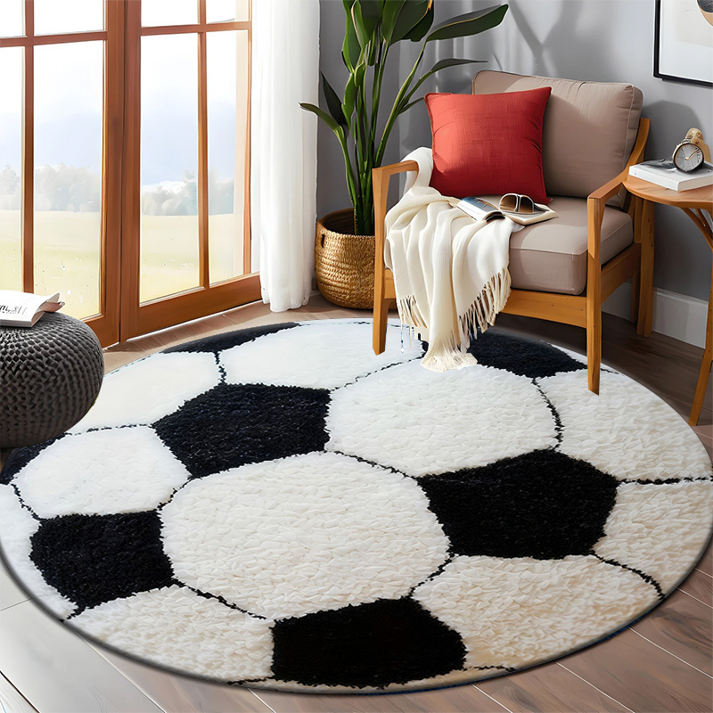 VIKAMA クリエイティブサッカーラグ：滑り止め、騒音軽減 - Zara Home Bathroom Accessories のレビューと価格