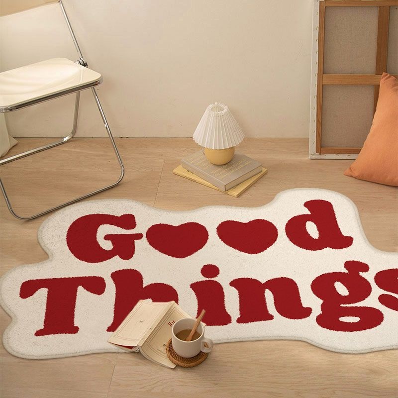 吸水性のある滑り止めバスマット、グッドシングスレターフロアマ - Home Goods Bathroom Rugs のレビューと価格