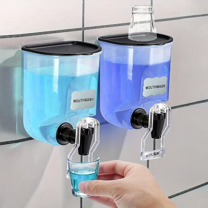 2個入り 600ml マウスウォッシュディスペンサー 浴室用 - Home Bathroom Equipment のレビューと価格