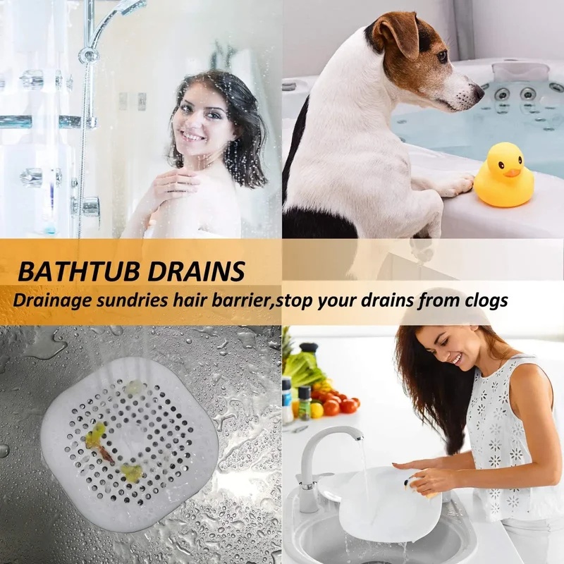 プラグストッパーキッチン下水道シリコン浴室床浴槽水フィルター - Home Bathroom Water Filter のレビューと価格