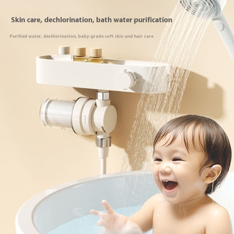 プレシャワーヘッド、家庭用シャワーセット、スケール・塩素除去 - Home Bathroom Water Filter のレビューと価格