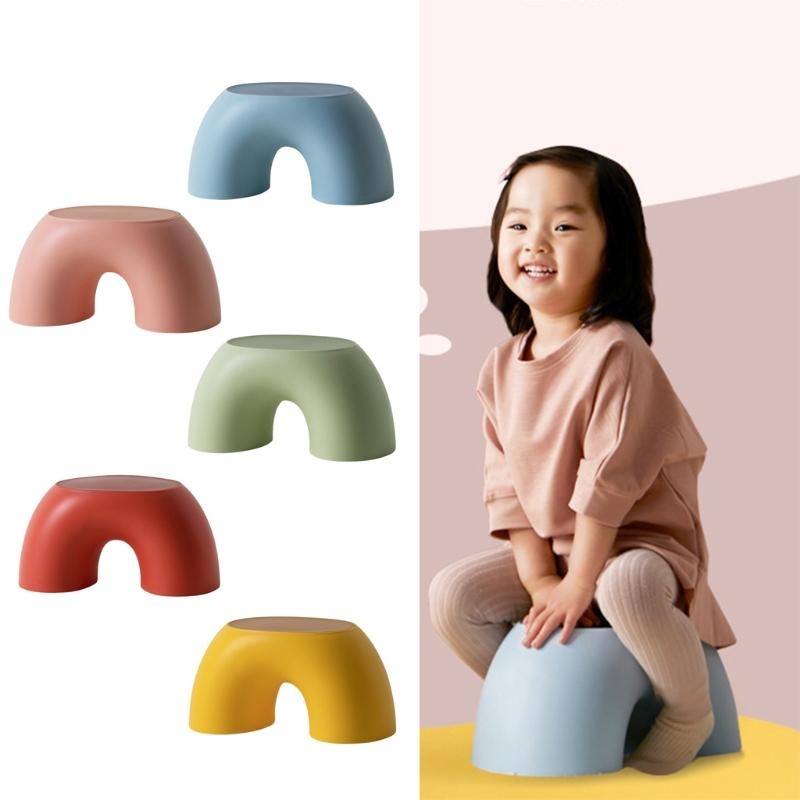 シンプルな小さなベンチホーム半円形快適な子供スツール滑り止め - Home Bathroom Dimensions のレビューと価格