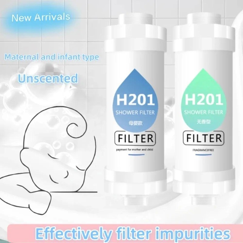 3in1シャワー水フィルター、塩素除去、髪と肌を保護、ほとん - Home Bathroom Water Filter のレビューと価格