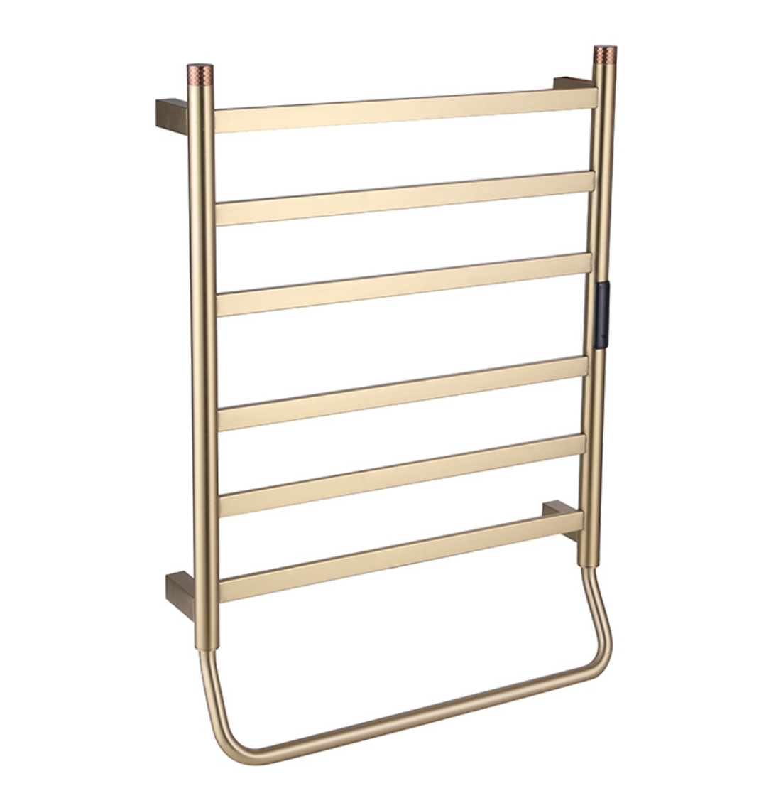 スマート電気タオルラック ブラッシュドゴールド ステンレス製 - Towel Warmer Electric のレビューと価格