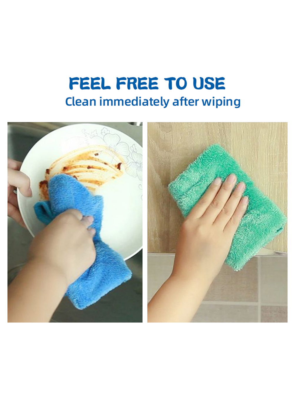 4 個の小さなハンドタオルキッチンバスルーム用コーラルベルベ - Home Kitchen Bathroom Cleaning のレビューと価格