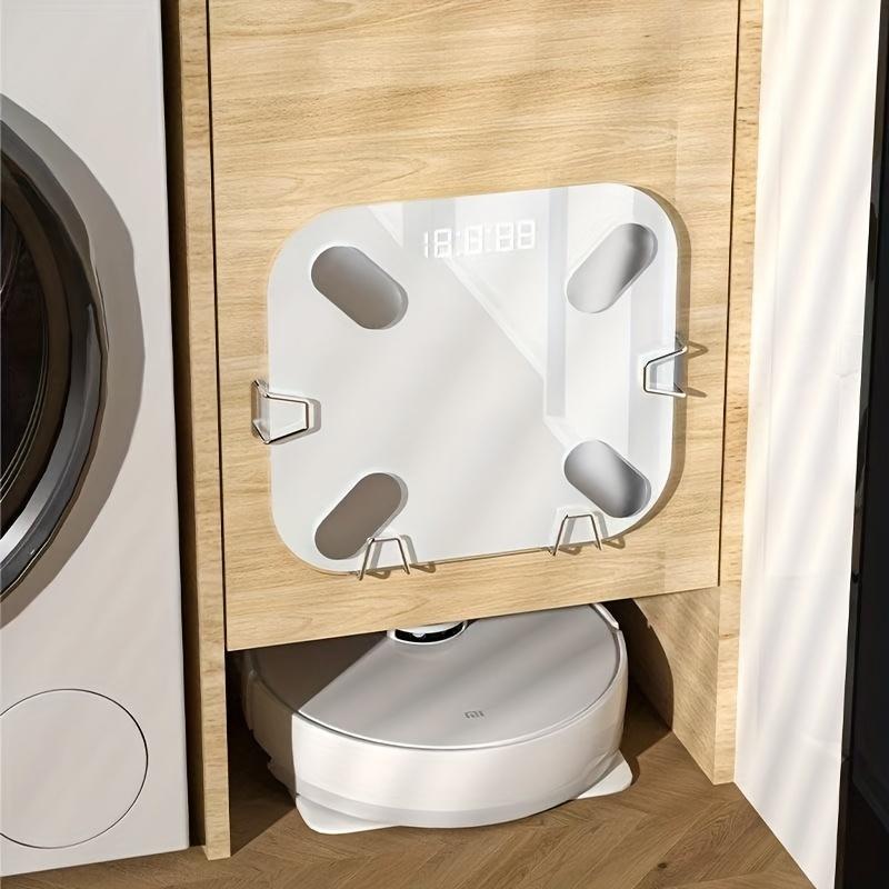 新しい壁掛け体重計収納ラックユニバーサルブラケット跡のない貼 - Home Bathroom Scales のレビューと価格